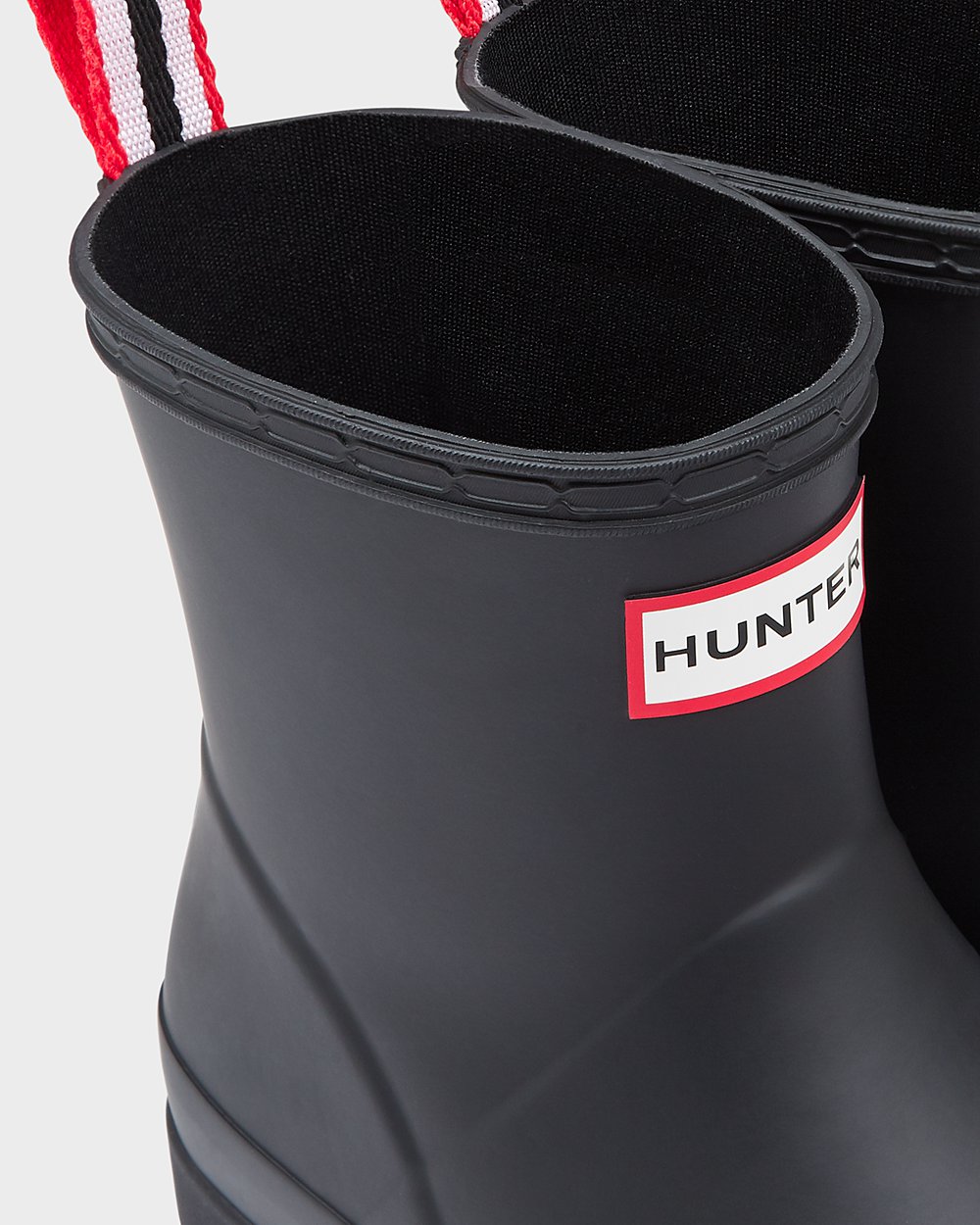 Play Boots Dames - Hunter Original Short Rain - Zwart - 20ETSHBWJ